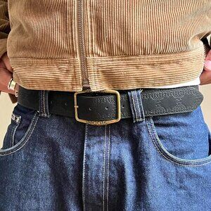 black american western floral rustic boho belt